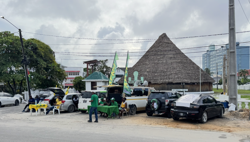Political parties begin camping out for Nomination Day